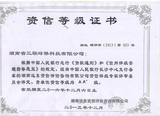 資信等級證書